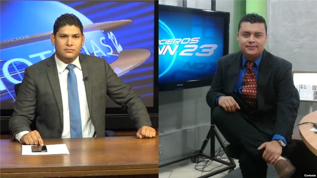 Los periodistas Marcos Medina y Armando Amaya, a quienes el gobierno nicaragüense les prohibió el ingreso al país